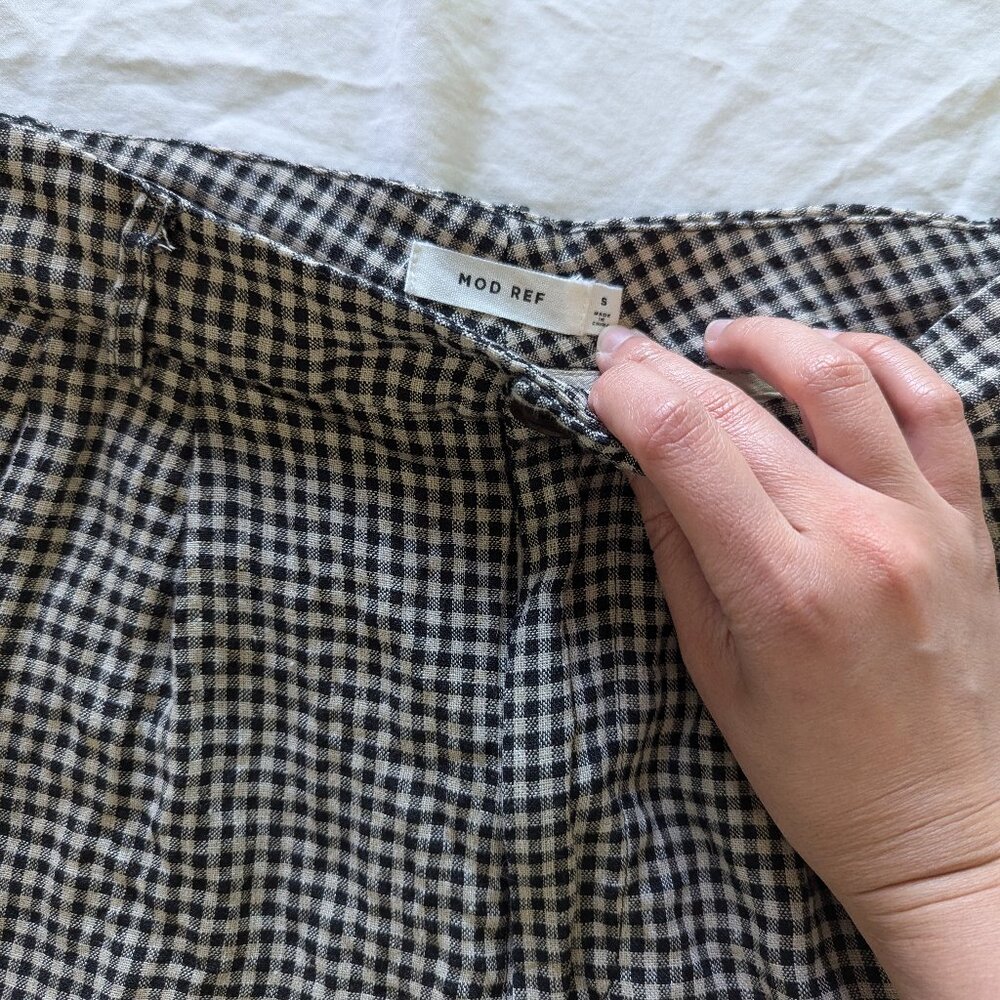Checked shorts modref